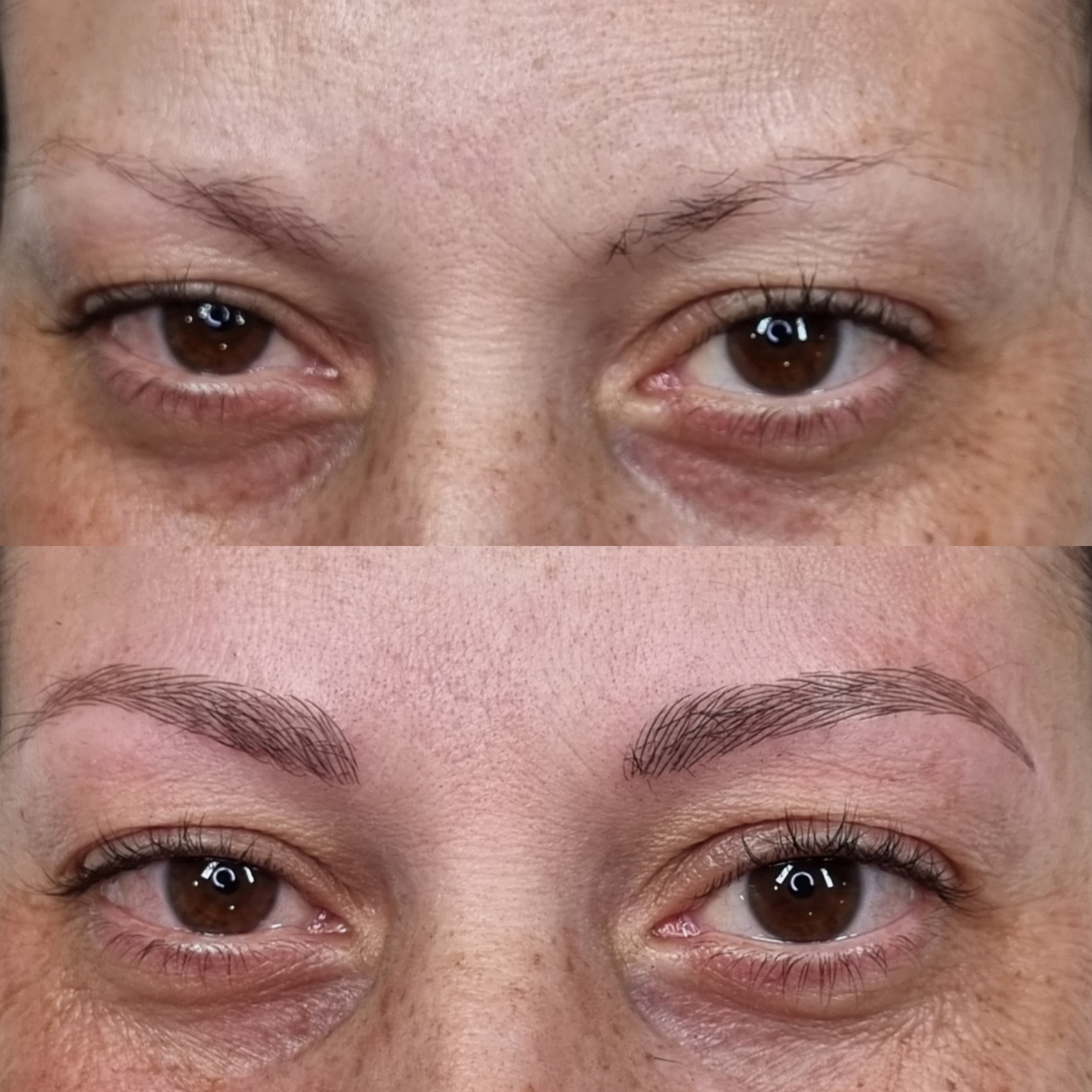 Microblading before and after - result 4