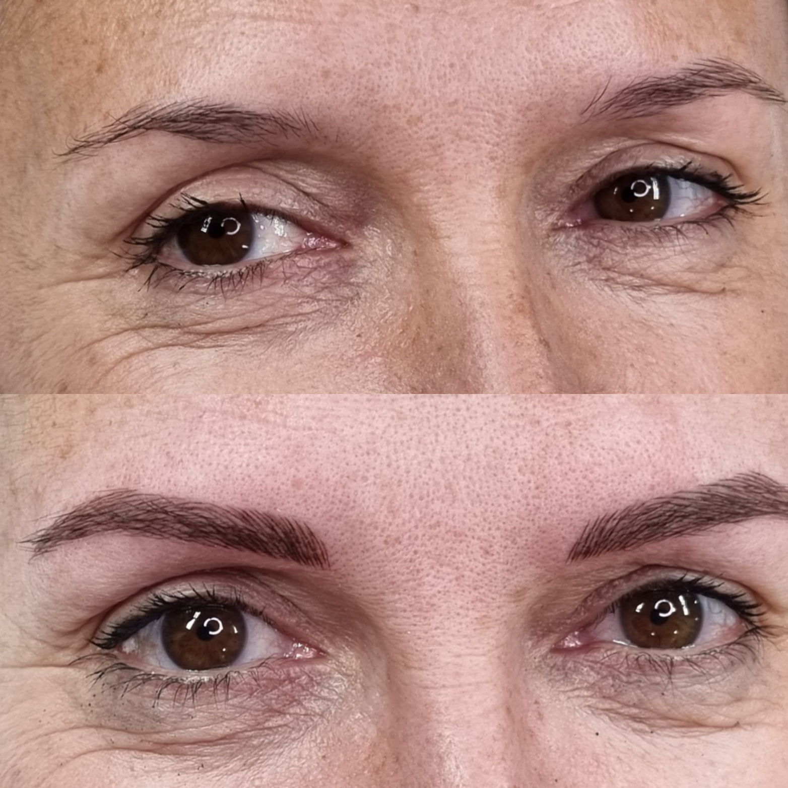 Microblading before and after - result 6