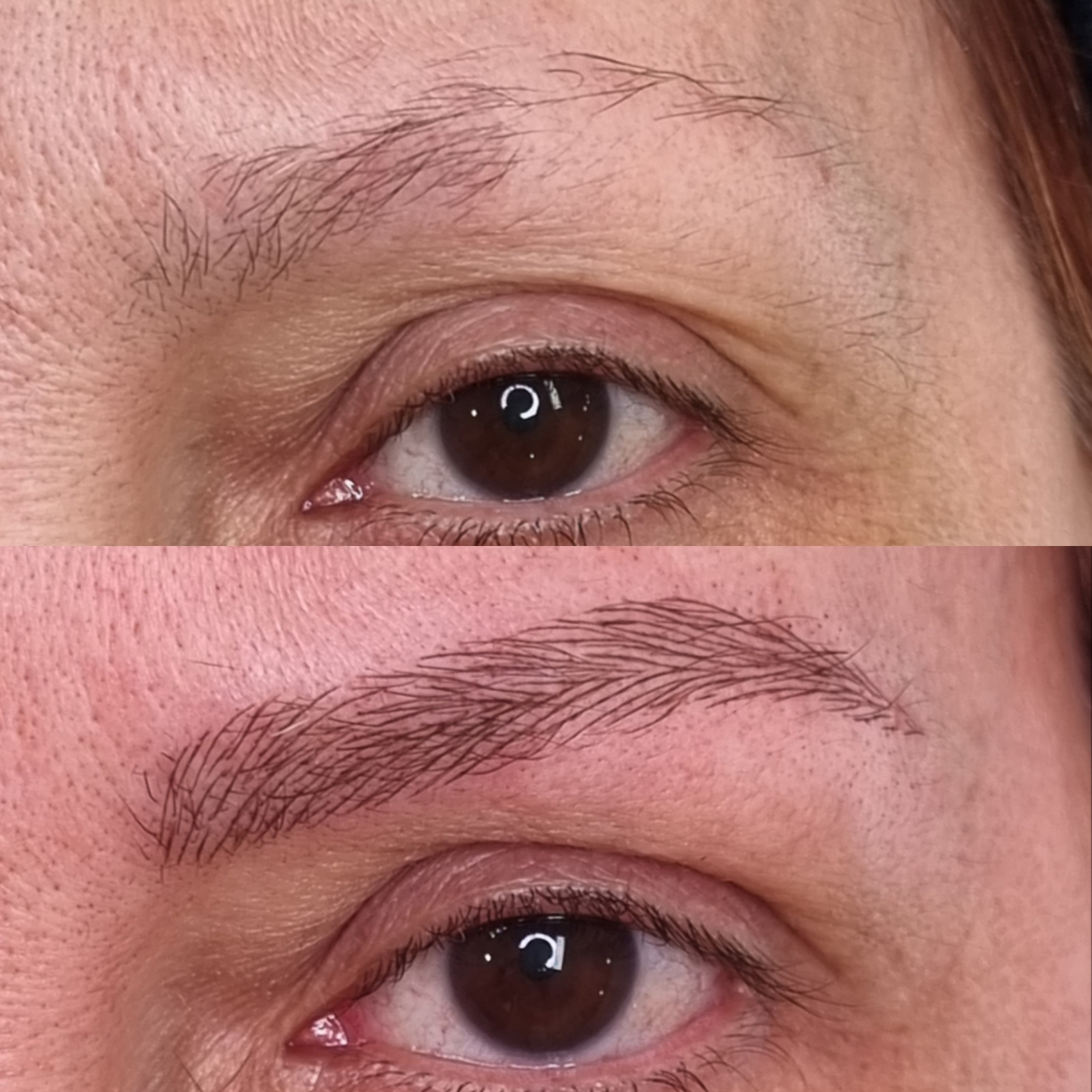 Microblading before and after - result 7