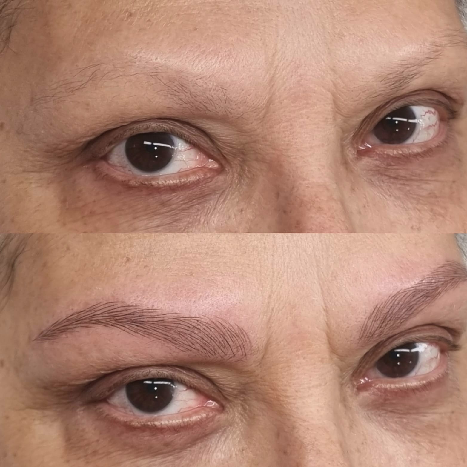 Microblading before and after - result 8